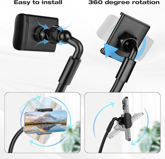 ๐ฑ EEB-f Gooseneck Phone Holder | Flexible Arm | Bed & Desk Mount | Universal Smartphone Stand
