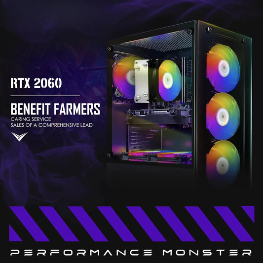 Gaming PC Ryzen 5 2600 | RTX 2060 6GB | 16GB RAM | 512GB SSD