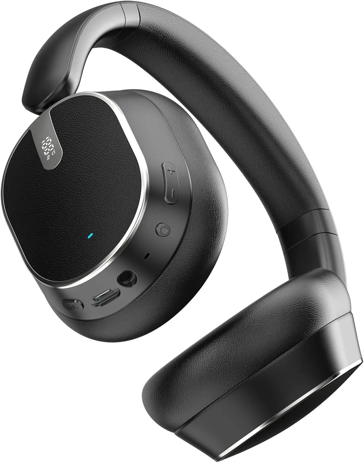 Wireless ANC Over-Ear Bluetooth Headphones – Active Noise Cancelling, Hi-Res Audio, Deep Bass & 50H Playtime