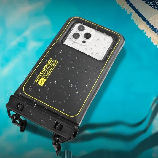 HAISSKY Floating Waterproof Phone Pouch – Crossbody Dry Bag for iPhone 17/16/15/14/13 Pro Max & Plus, Swimming & Beach Protection