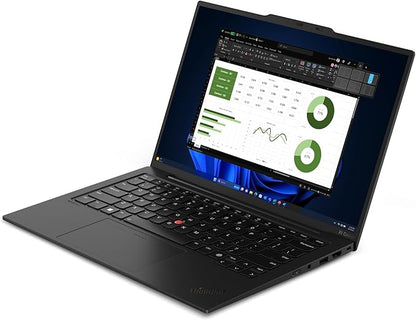 Lenovo ThinkPad X1 Carbon Aura 14" 2.8K (2880×1800) Ultra-Thin Laptop – Intel Core Ultra 7-258V, 32GB RAM, 1TB SSD, Premium Business Notebook