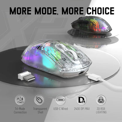 Gaming Mouse,LT-P10 A4 Portable Thermal Printer – Bluetooth Inkless Business Travel Printer with Rechargeable Battery
