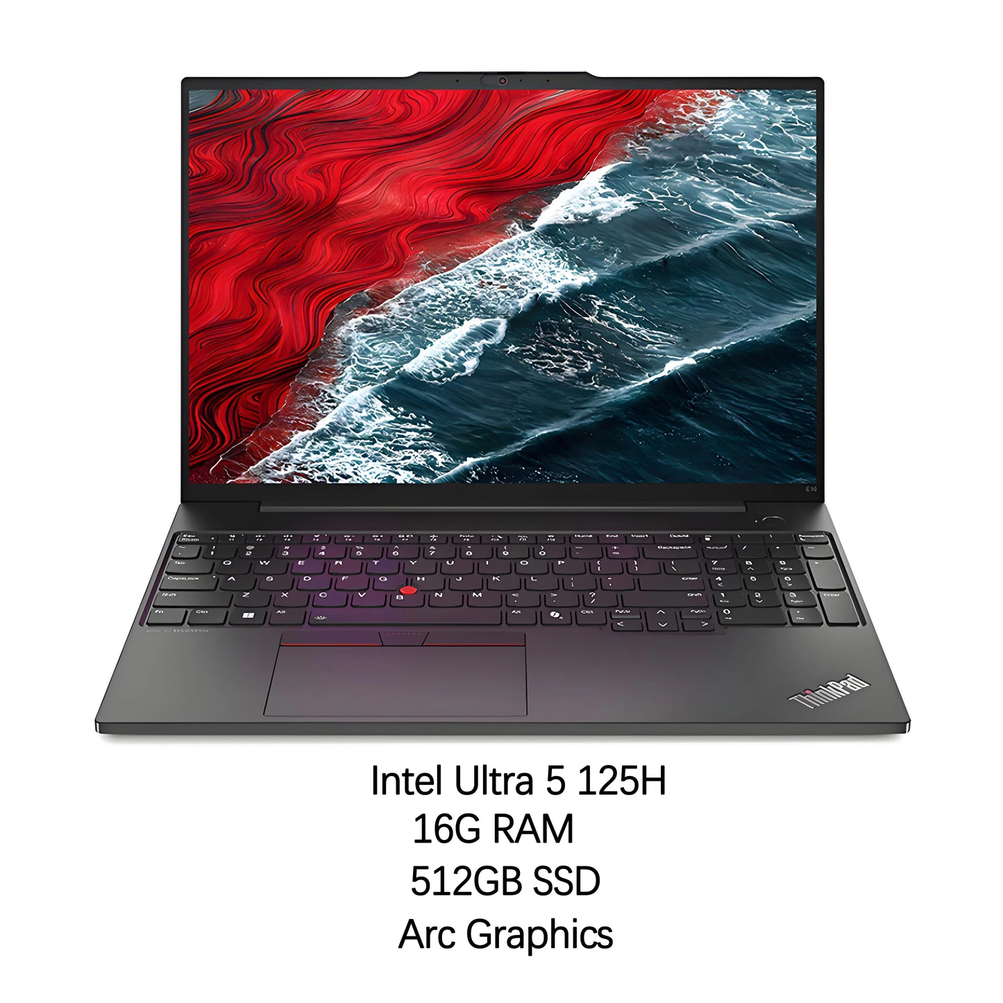 Lenovo ThinkPad E16 Business Laptop | Intel Core Ultra 5 125H | 16GB RAM | 512GB SSD | 16" FHD IPS | Intel Arc Graphics | Windows 11