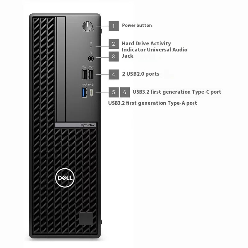 Dell OptiPlex 7020 SFF Desktop PC | Intel Core i5-12400 | 8GB RAM | 512GB SSD | Business Computer