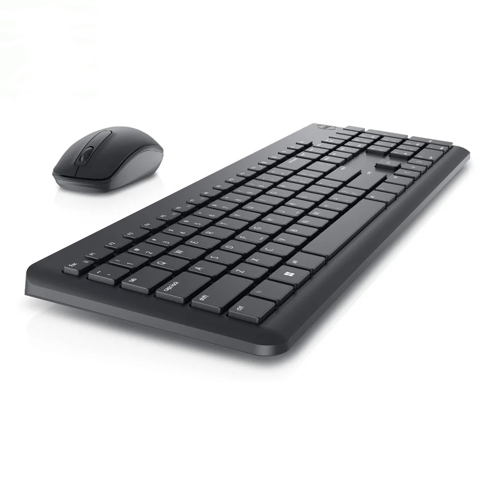 Dell KM3322W Wireless Keyboard and Mouse Combo | Full-Size Keyboard & Precision Mouse for Work and Home
