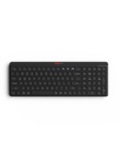 Lenovo Dual-Mode Wireless Rechargeable Keyboard – Bluetooth & 2.4GHz Multi-Device Office Keyboard with Long Battery Life for Business & Home
