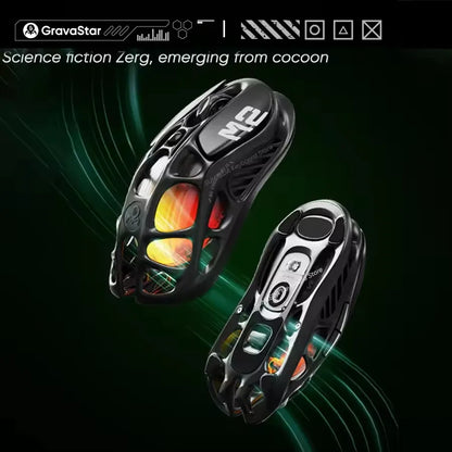 GravaStar M1/M2 Wireless Gaming Mouse – PAW3395 Sensor, 4K Polling, 26000 DPI, Magnesium Alloy Ultra-Light RGB Mouse