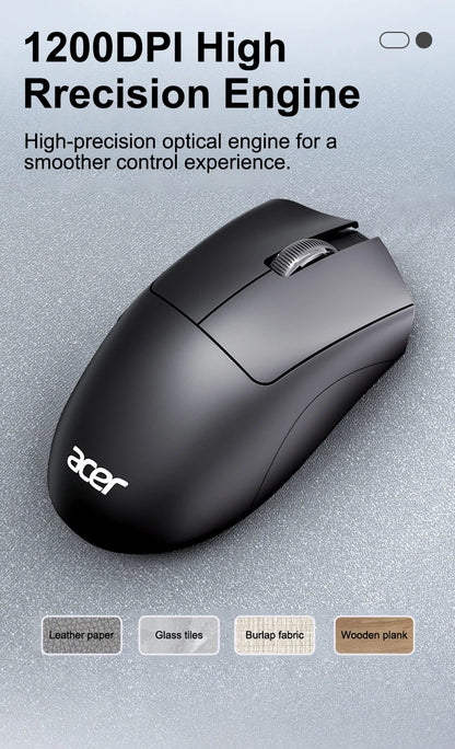 Acer OCC313 Wireless Keyboard and Mouse Combo – 2.4GHz Plug & Play Office Set with Responsive Tracking & Long Battery Life