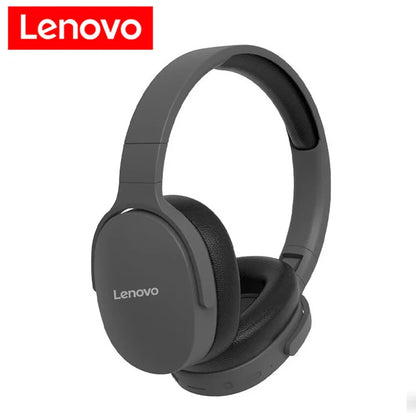 Lenovo Wireless Bluetooth 5.3 Over-Ear Headphones | HiFi Stereo | TF/AUX Music Player | HD Microphone | Sports & Daily Use Headset