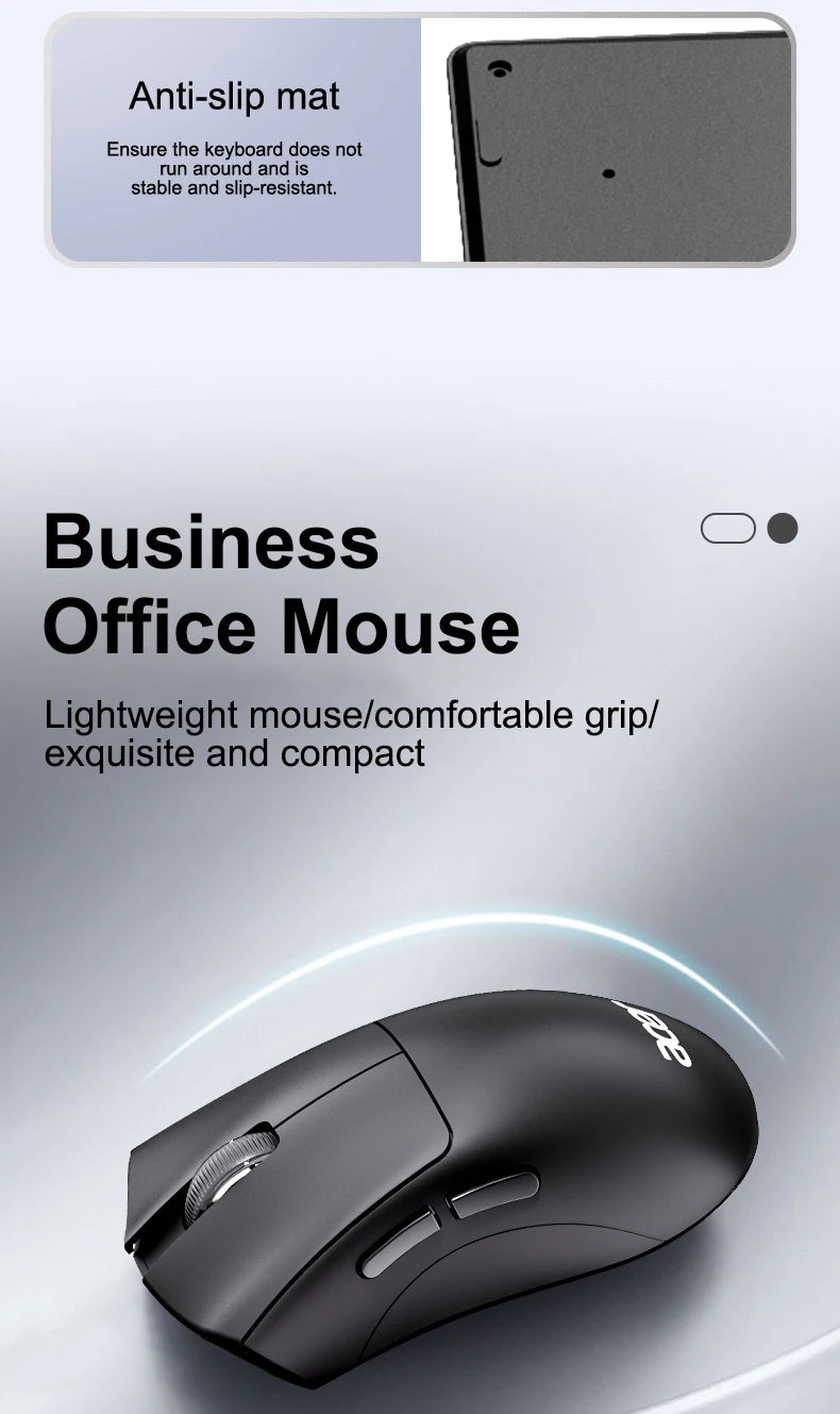 Acer OCC313 Wireless Keyboard and Mouse Combo – 2.4GHz Plug & Play Office Set with Responsive Tracking & Long Battery Life