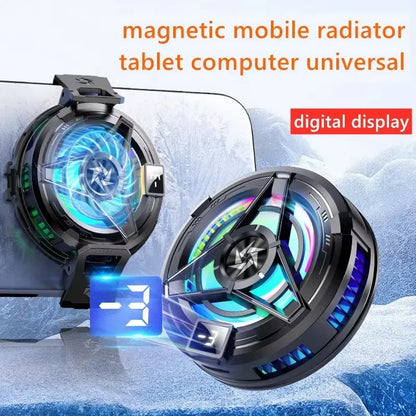 SL17 Magnetic Phone Cooler – 2-in-1 Semiconductor Gaming Cooling Fan for iPhone & Android