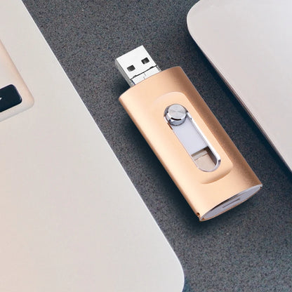 MF23D 3-in-1 USB 3.0 Flash Drive for iPhone, Android & Type-C