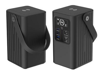 100W Power Bank | Wireless Charging | LED Display | PD Fast Charge