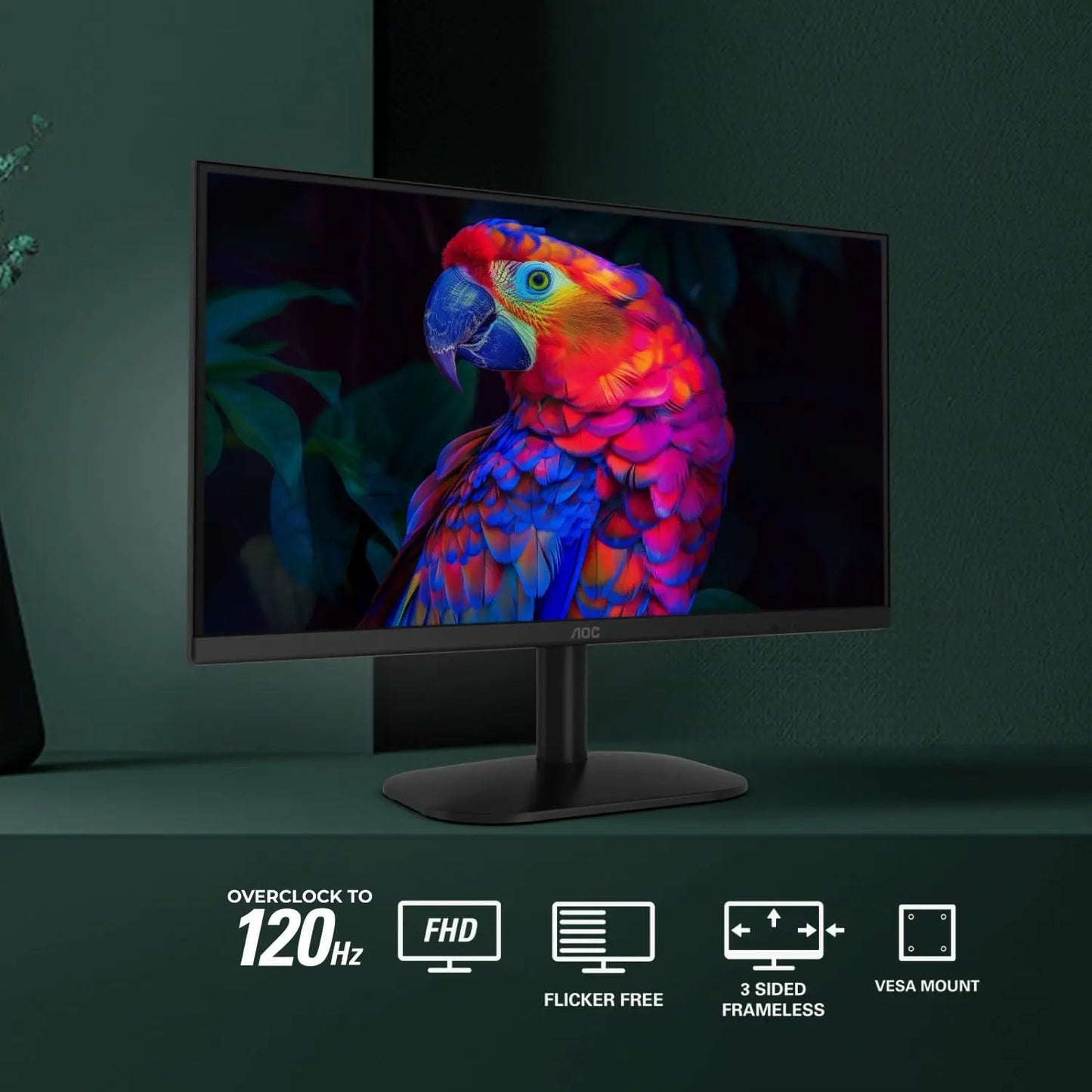 22" Full HD Gaming Monitor | 120Hz, HDMI, VGA, HDR Ready