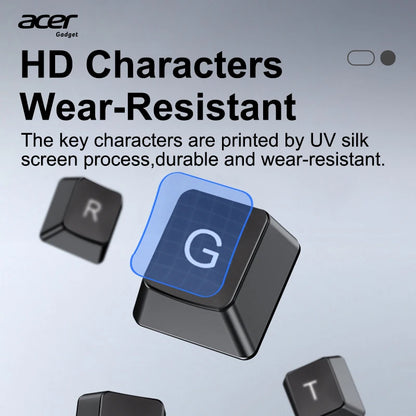 Acer OCC313 Wireless Keyboard and Mouse Combo – 2.4GHz Plug & Play Office Set with Responsive Tracking & Long Battery Life