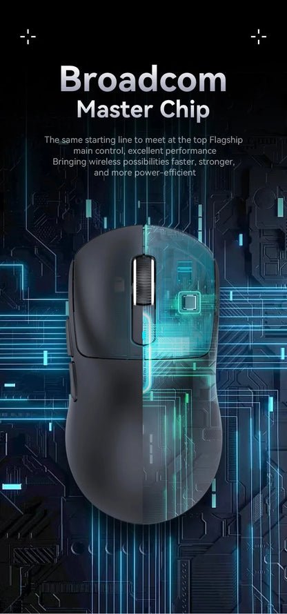 ATTACK SHARK X3 / X3 Pro Wireless Gaming Mouse – PAW3395 26K DPI Tri-Mode Ultra-Light Gaming Mouse