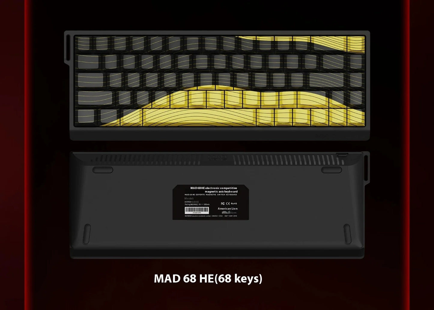 MADLIONS MAD60 / MAD68 HE Mechanical Gaming Keyboard