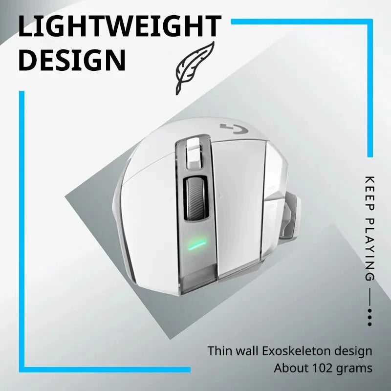 Logitech G502 X LIGHTSPEED Wireless Gaming Mouse – HERO Sensor, Hybrid Switches & Long Battery Life