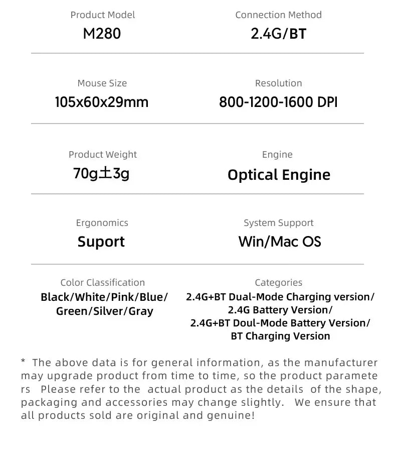 Lenovo Wireless Mouse | Type-C Fast Charging | Silent Click | Dual-Mode 2.4G + Bluetooth | Multi-Device | 4 Adjustable DPI
