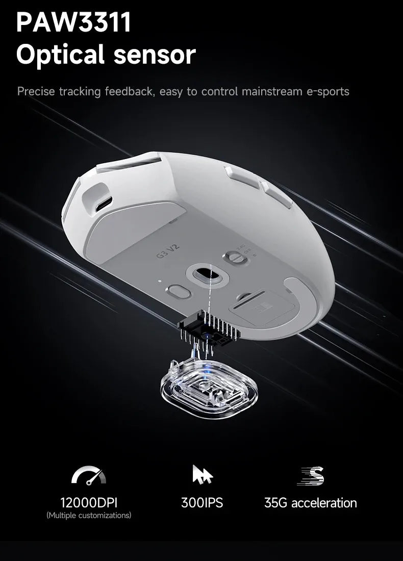 MCHOSE G3 V2 Pro Wireless Gaming Mouse