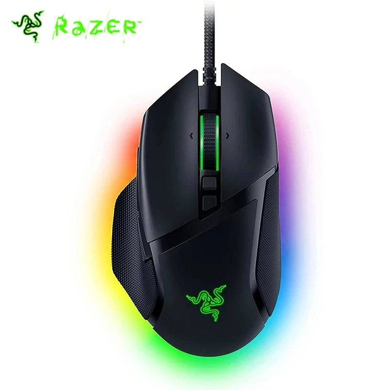 Razer Basilisk V3 Gaming Mouse – 26,000 DPI Optical Sensor, Customizable RGB Chroma, E-Sports Performance Mous