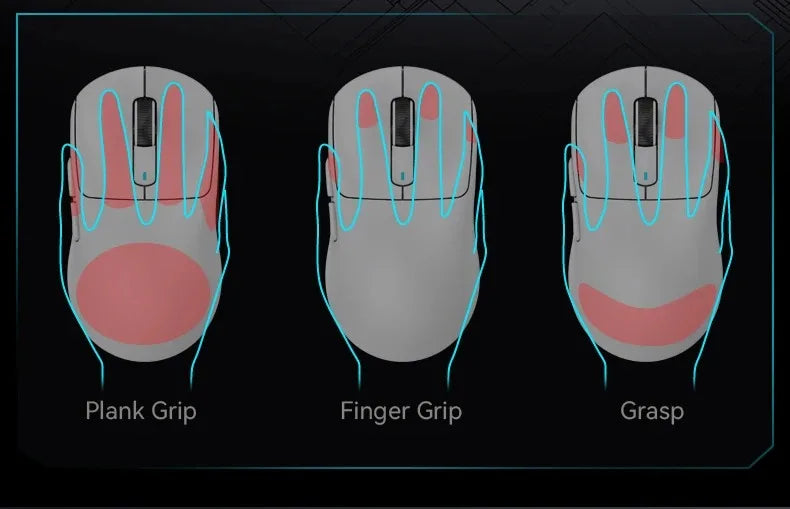 ATTACK SHARK X3 / X3 Pro Wireless Gaming Mouse – PAW3395 26K DPI Tri-Mode Ultra-Light Gaming Mouse