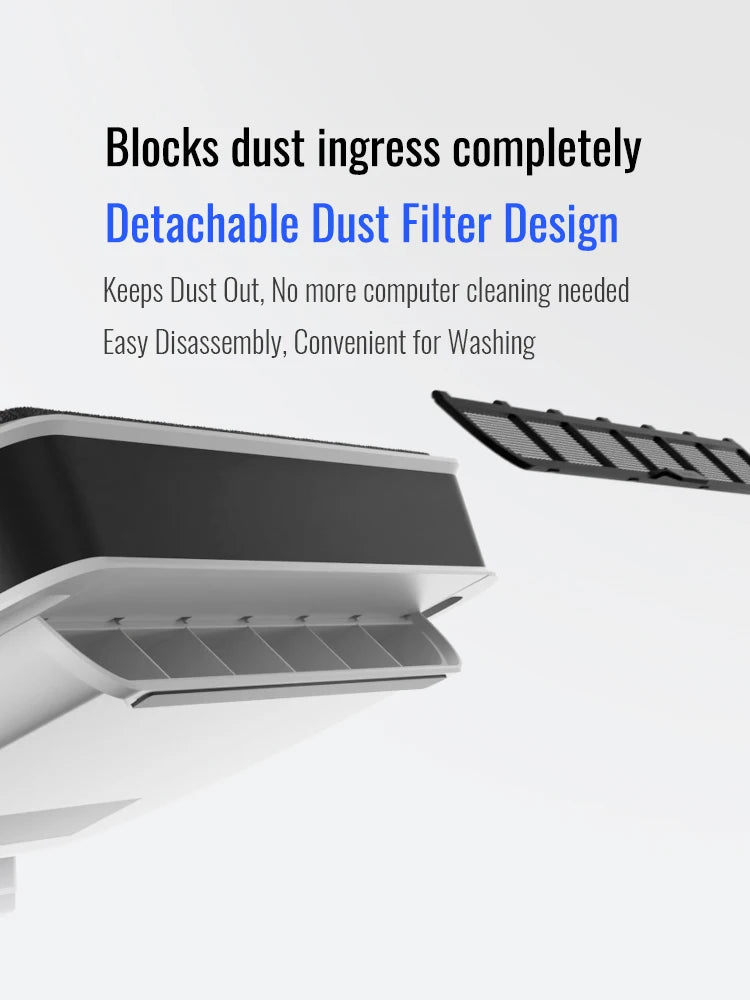 ❄️ Flydigi BS2 Pro Laptop Cooler | Overclocking Air Pressure Cooling | Dual Noise Reduction | Smart Variable Speed 💨
