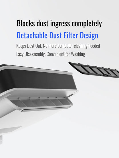 ❄️ Flydigi BS2 Pro Laptop Cooler | Overclocking Air Pressure Cooling | Dual Noise Reduction | Smart Variable Speed 💨