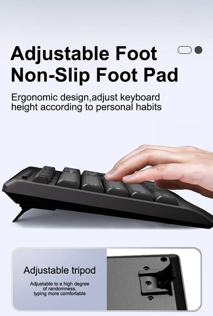 Acer OCC313 Wireless Keyboard and Mouse Combo – 2.4GHz Plug & Play Office Set with Responsive Tracking & Long Battery Life