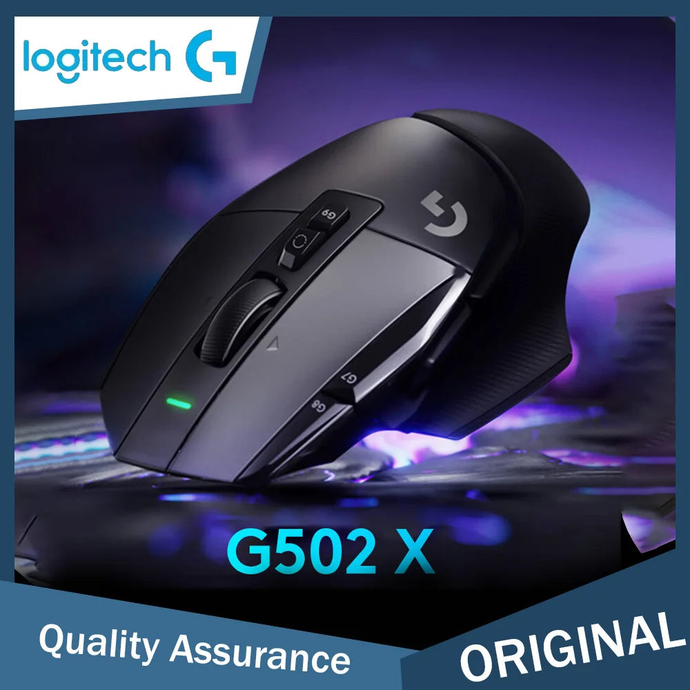 Logitech G502 X LIGHTSPEED Wireless Gaming Mouse – HERO Sensor, Hybrid Switches & Long Battery Life