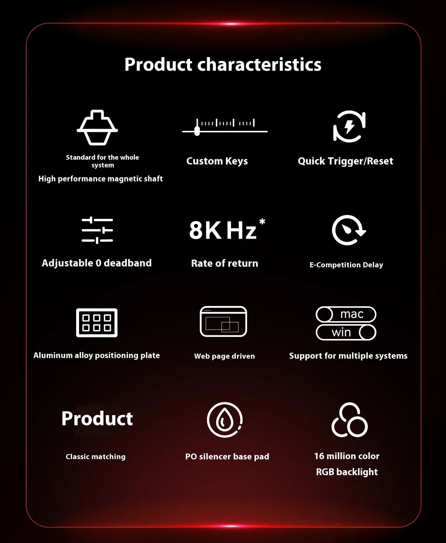 MADLIONS MAD60 / MAD68 HE Mechanical Gaming Keyboard