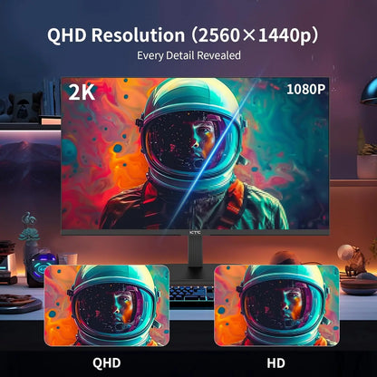 24 Inch 2K IPS Monitor | 100Hz, Anti-Blue Light, Gaming Ready
