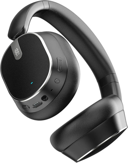 Wireless ANC Over-Ear Bluetooth Headphones – Active Noise Cancelling, Hi-Res Audio, Deep Bass & 50H Playtime
