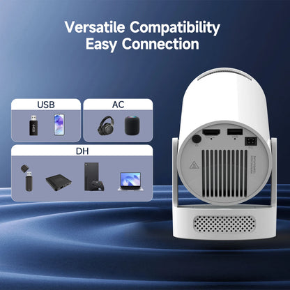 📽️ Magcubic HY300 Pro Smart Projector | 8K Support, WiFi 6, Android 14, 290 ANSI Portable Home Cinema 🎬