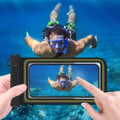 HAISSKY Floating Waterproof Phone Pouch – Crossbody Dry Bag for iPhone 17/16/15/14/13 Pro Max & Plus, Swimming & Beach Protection