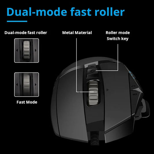 🖱️ Logitech G502 HERO Gaming Mouse | RGB | Mechanical