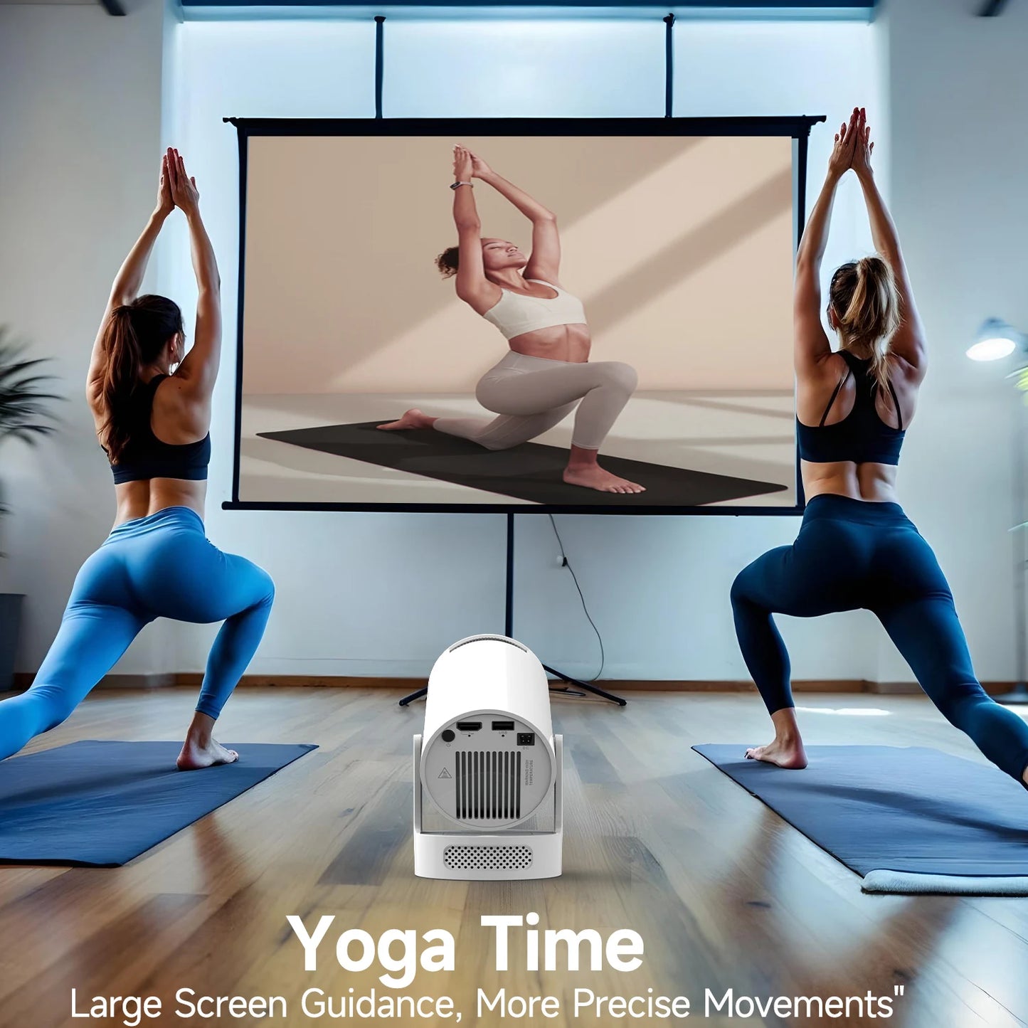 📽️ Magcubic HY300 Pro Smart Projector | 8K Support, WiFi 6, Android 14, 290 ANSI Portable Home Cinema 🎬