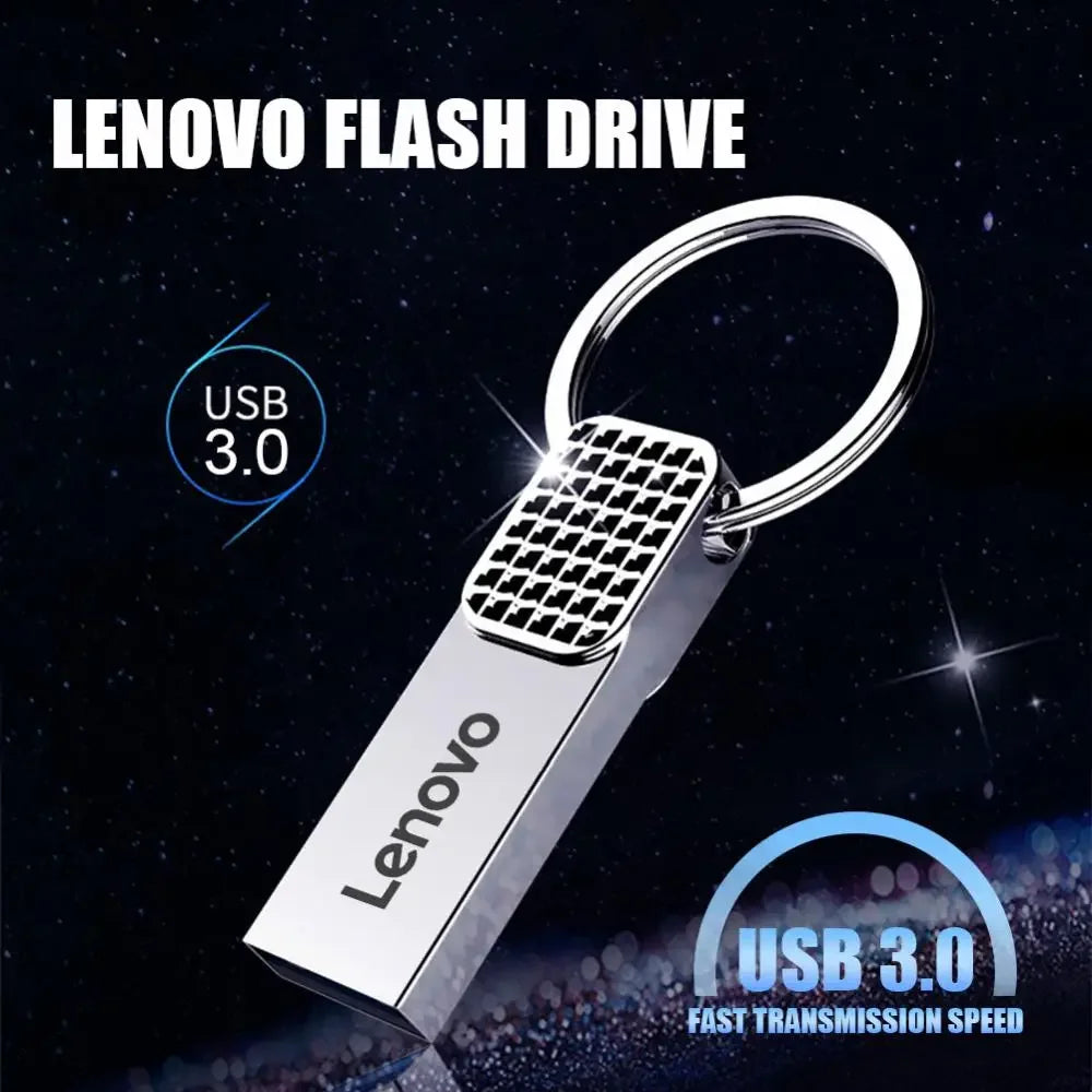 Lenovo 2TB USB 3.0 Flash Drive  | Metal, High-Speed, Real Capacity Storage