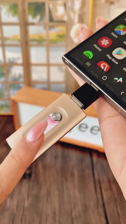 MF23D 3-in-1 USB 3.0 Flash Drive for iPhone, Android & Type-C